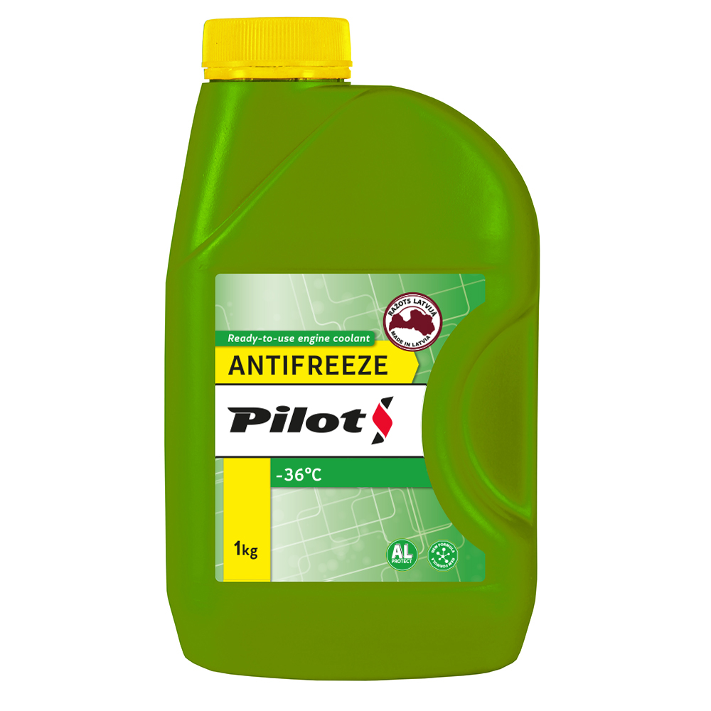 PILOTS Antifrīzs -36C 1KG zaļš                         PILOTS