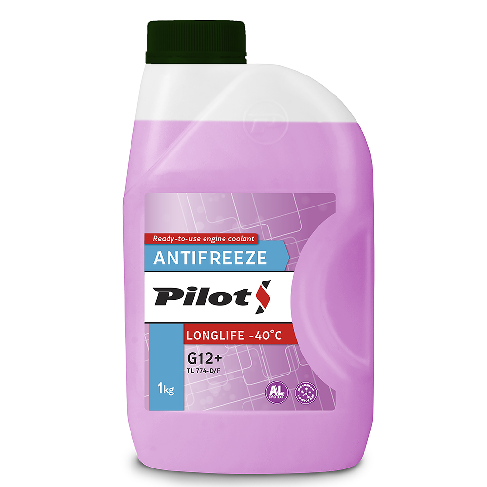 PILOTS antifrīzs LONGLIFE -40C 1kg Violets                         PILOTS