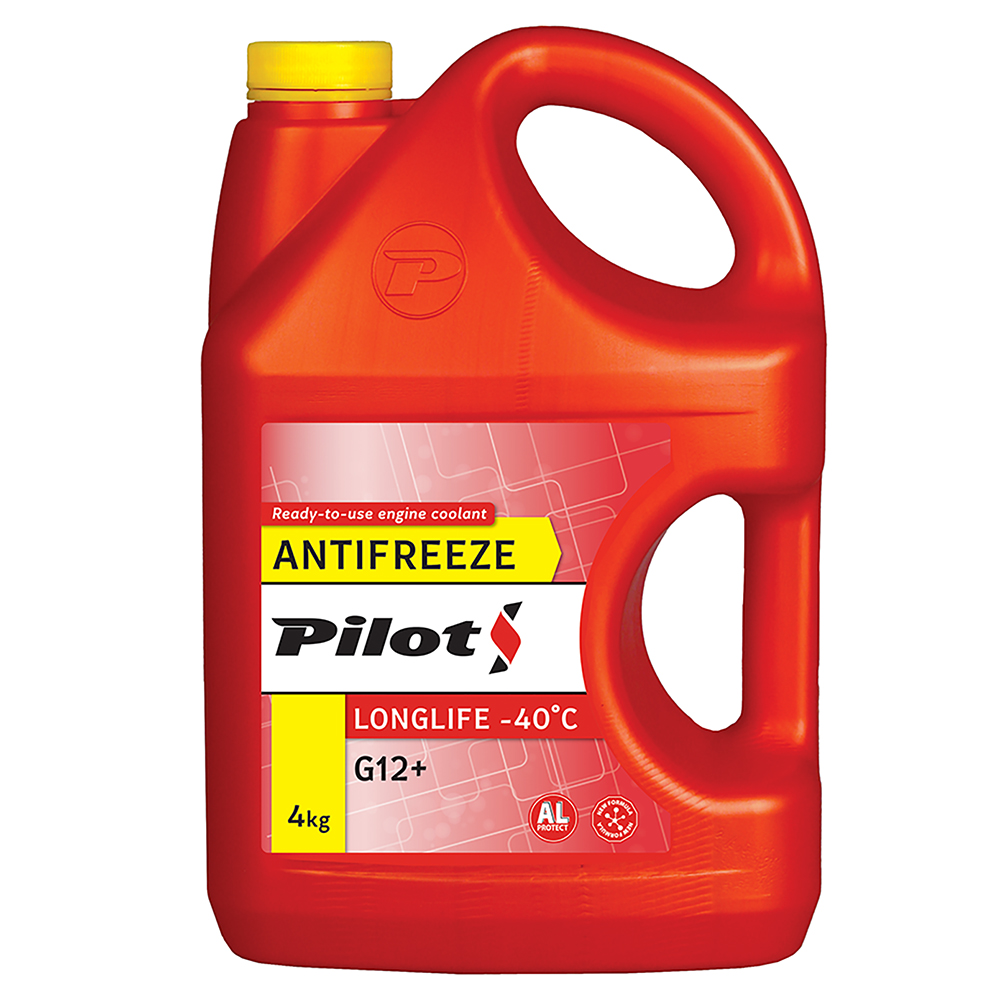 PILOTS antifrīzs LONGLIFE -40C 4kg Sarkans                         PILOTS