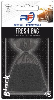 REAL FRESH Fresh bag Black piekaramais maisiņš