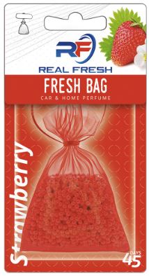 REAL FRESH Fresh bag Strawberry piekaramais maisiņš