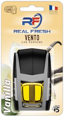 REAL FRESH VENTO Vanilla gaisa atsvaidzinātājs 8ml.