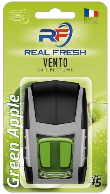 REAL FRESH VENTO Green Apple gaisa atsvaidzinātājs 8ml.
