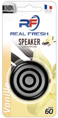REAL FRESH SPEAKER Vanilla gaisa atsvaidzinātājs 5ml.