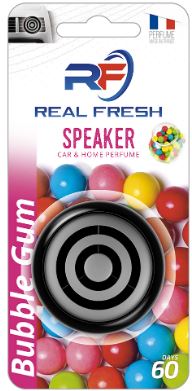 REAL FRESH SPEAKER Bubble gum gaisa atsvaidzinātājs 5ml.