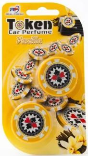REAL FRESH TOKEN Vanilla gaisa atsvaidzinātājs 2gb.