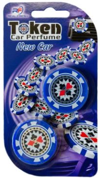 REAL FRESH TOKEN New Car gaisa atsvaidzinātājs 2gb.