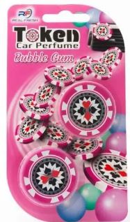 REAL FRESH TOKEN Bubble gum gaisa atsvaidzinātājs 2gb.