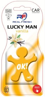 REAL FRESH Lucky Man Vanilla gaisa atsvaidzinātājs