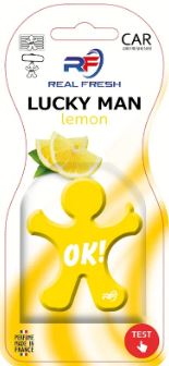 REAL FRESH Lucky Man Lemon gaisa atsvaidzinātājs