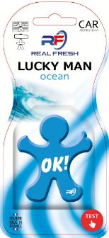 REAL FRESH Lucky Man Ocean gaisa atsvaidzinātājs