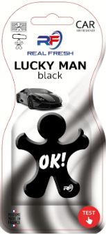 REAL FRESH Lucky Man Black gaisa atsvaidzinātājs