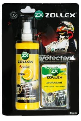 ZOLLEX Paneļu tīrīšanas komplekts Vanilla 240 ml.+ švamme