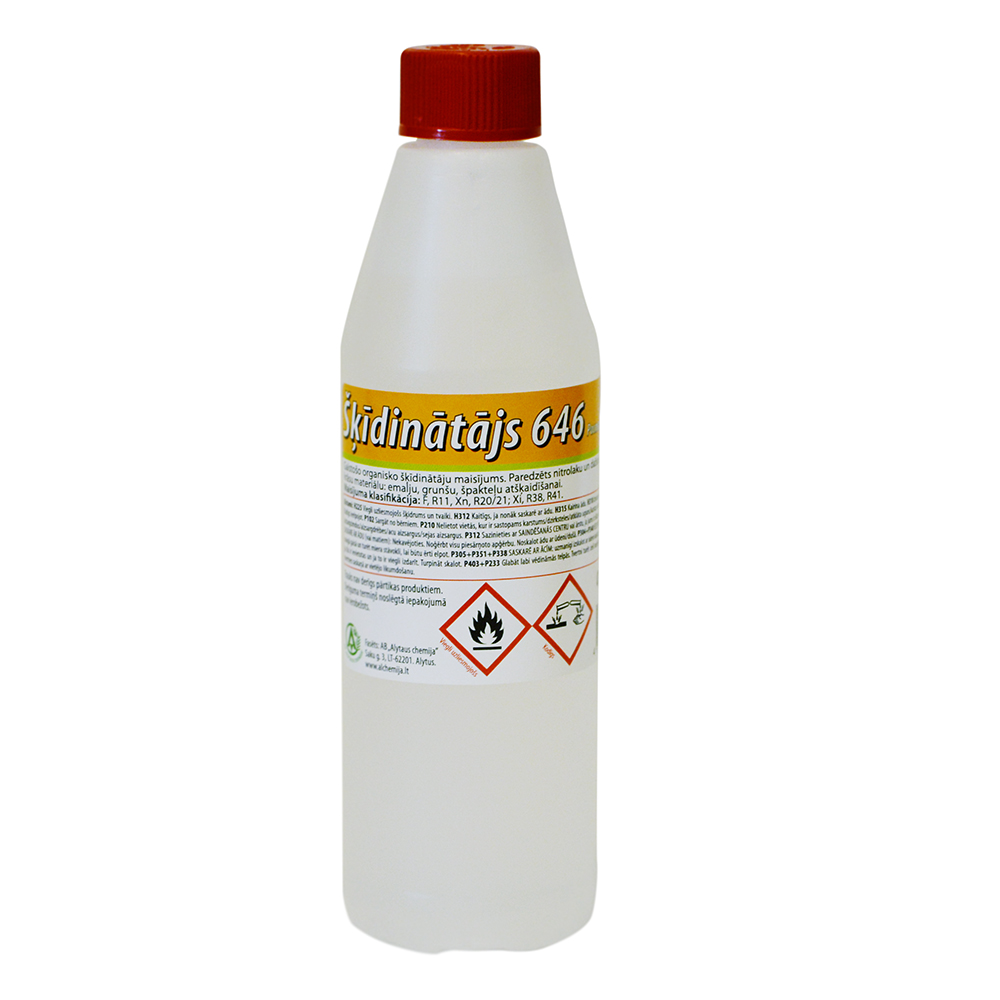 Šķīdinātājs 646 0.5L