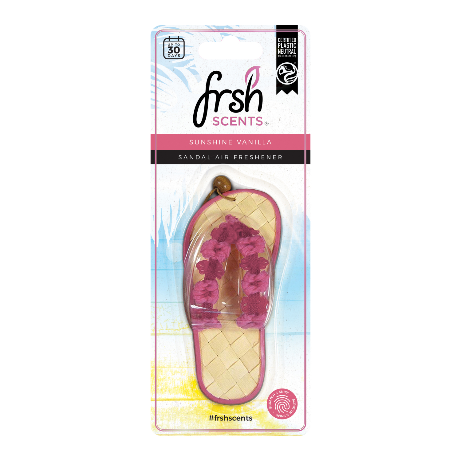 FRSH Scent Gaisa atsvaidzinātājs Sandal Sunshine Vanilla