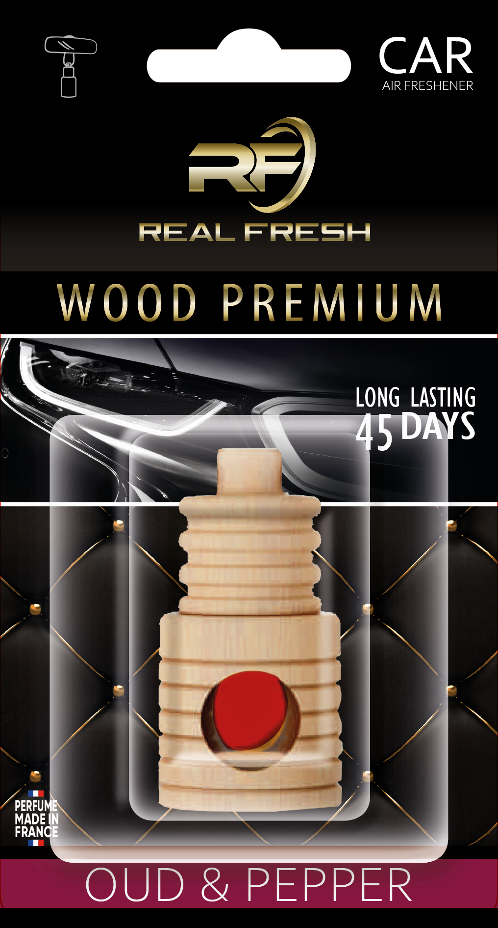 REAL FRESH Wood Premium OUD & PEPPER 5ml.