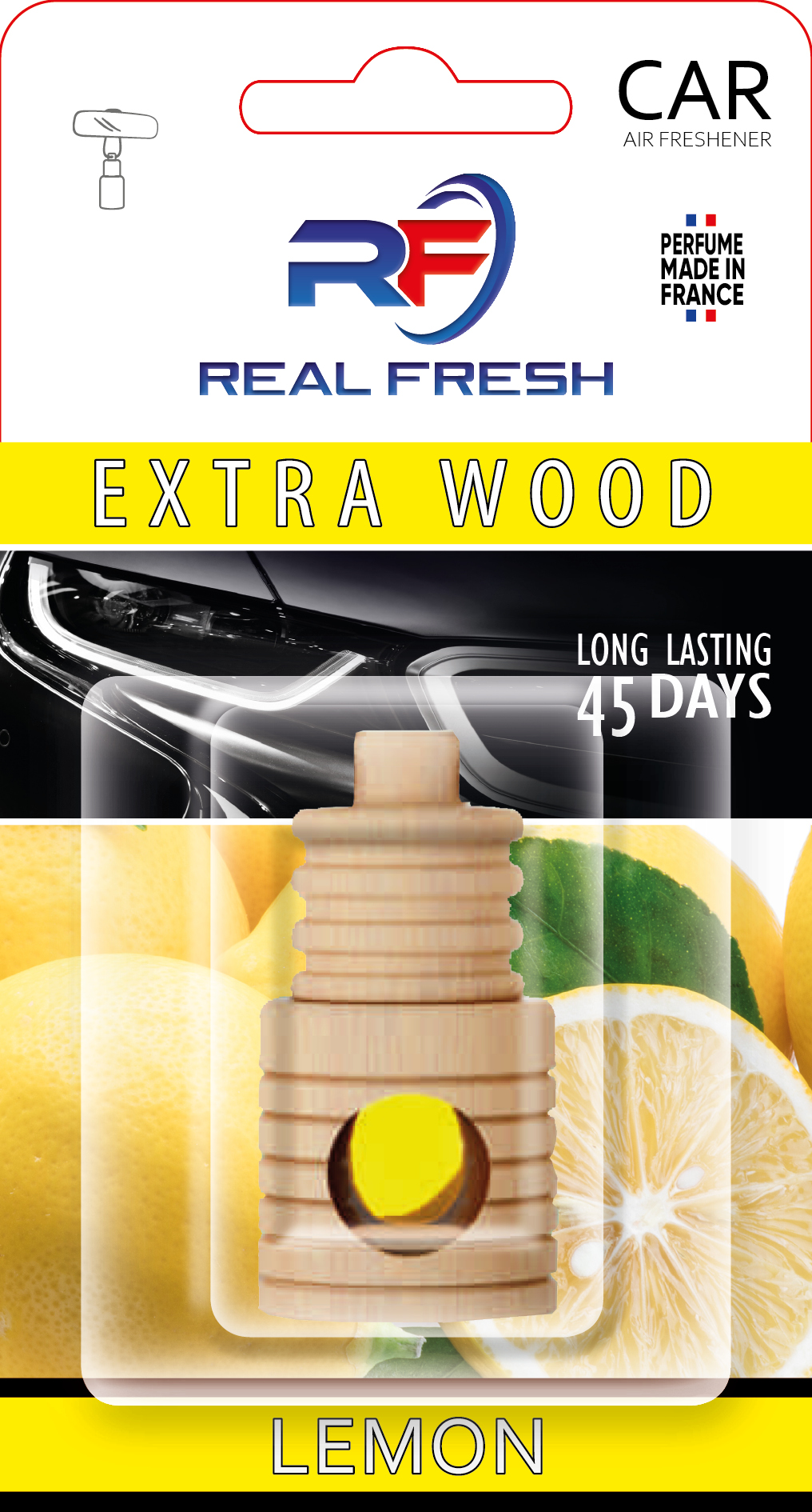 REAL FRESH Extra Wood LEMON 5ml.