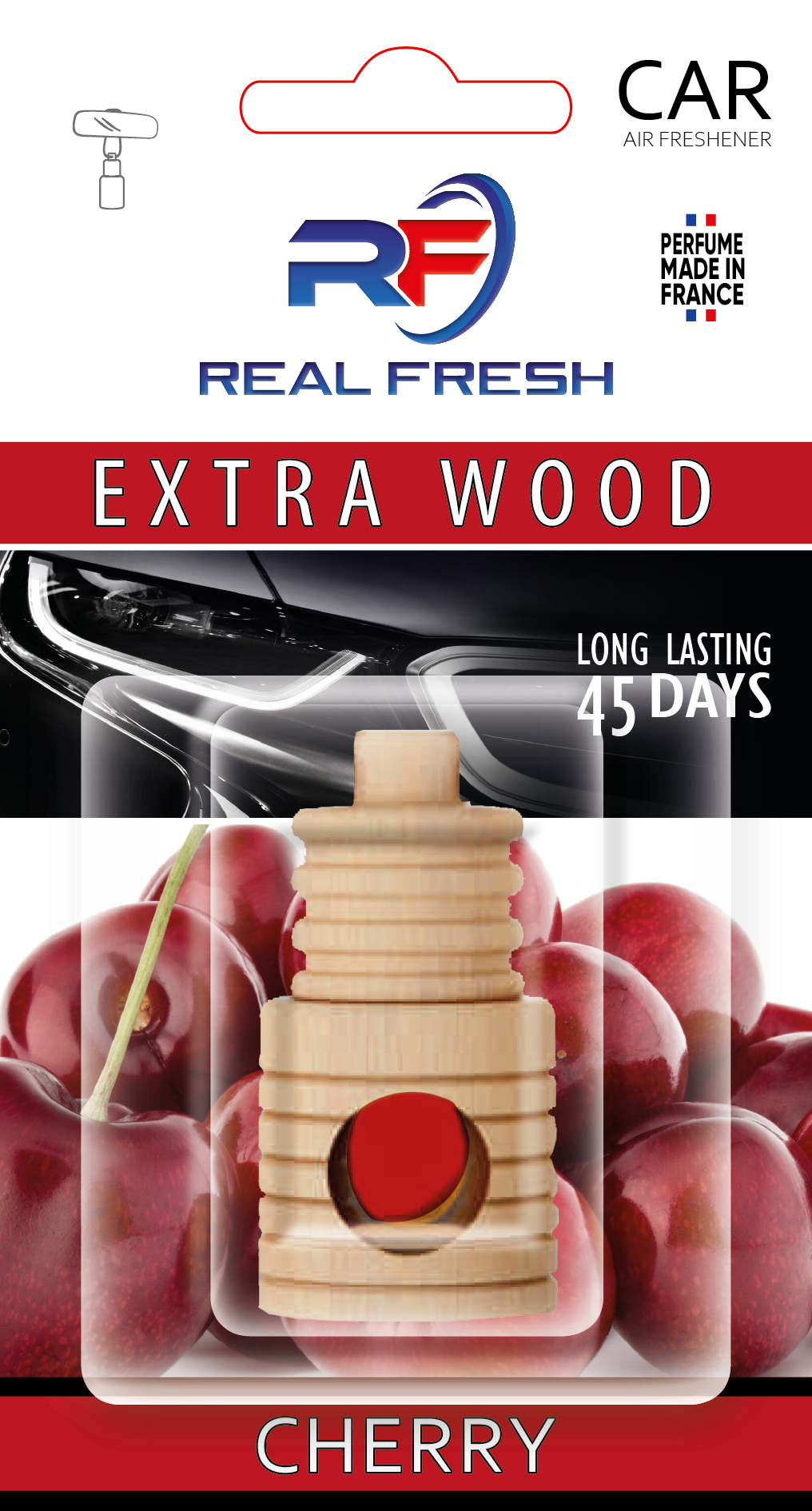 REAL FRESH Extra Wood CHERRY 5ml.