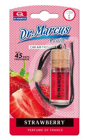 Dr.Marcus gaisa atsvaidzinātājs ECOLO pudelīte Strawbery 4.5ml