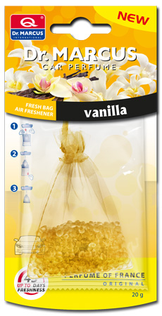 DR MARCUS Gaisa atsvaidzinātājs Vanilla piekaramais maisiņš