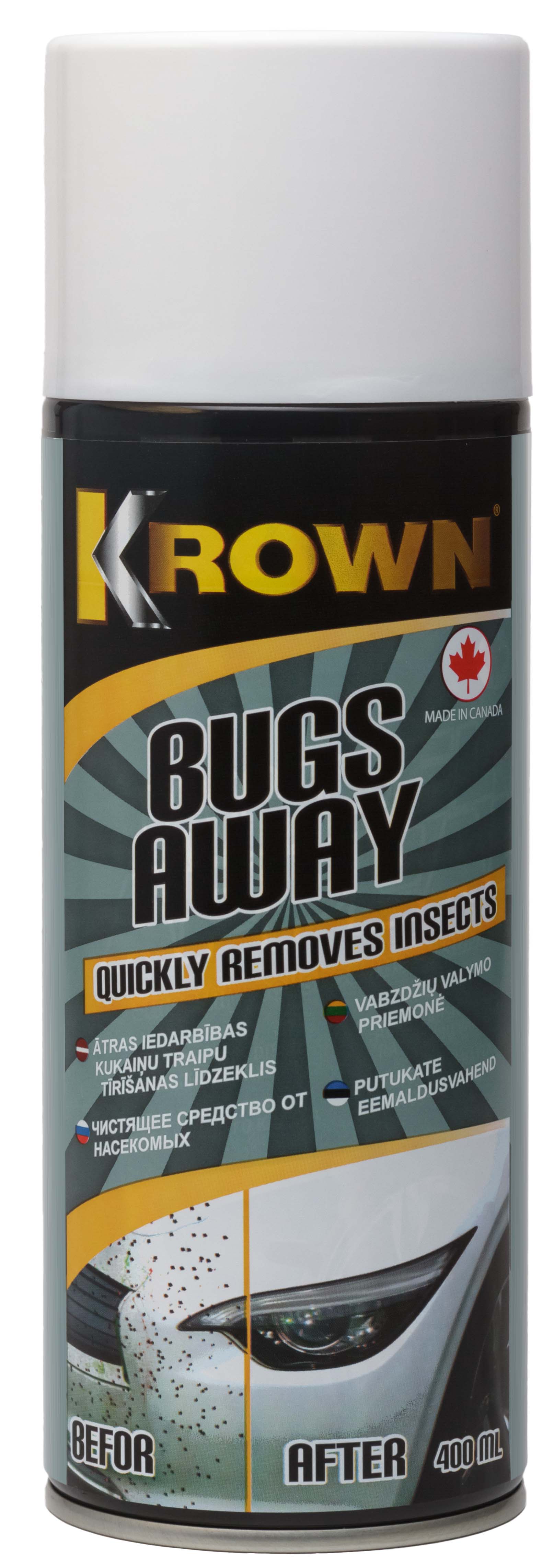 KROWN Kukaiņu noņēmējs Aerosols 500ml