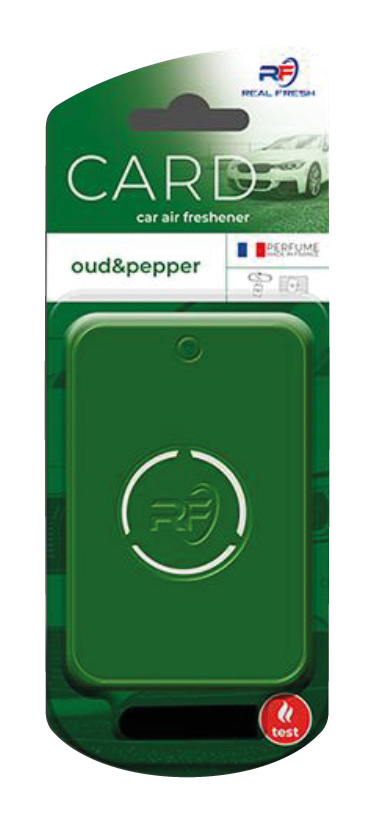 REAL FRESH CARD OUD & PEPPER