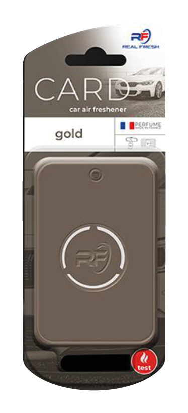 REAL FRESH CARD GOLD