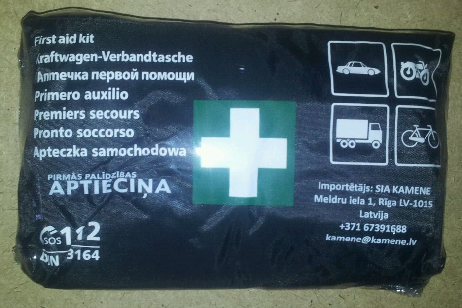Pirmas palīdzības aptieciņa somiņa