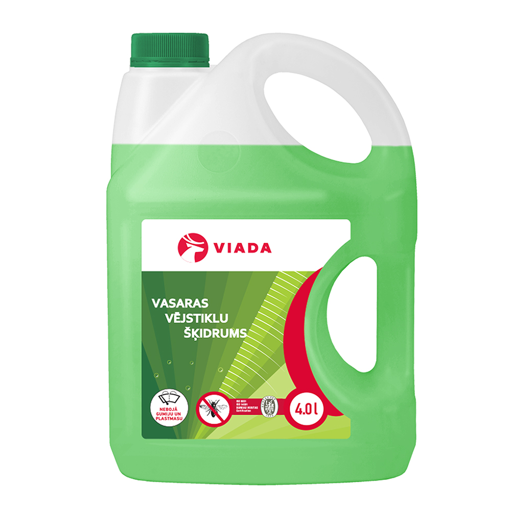 VASARAS VĒJSTIKLU MAZGĀŠANAS ŠĶIDRUMS VIADA 4L                         VIADA