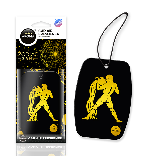 AROMA Gaisa atsvaidzinātājs lapiņa Zodiac Ūdensvīrs-Aquarius