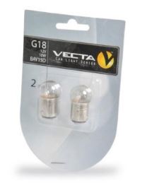 Spuldze G18 5W BA15S 12V VECTA 2gb.                         VECTA