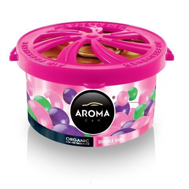 AROMA Gaisa atsvaidzinātājs Organic Bubble gum