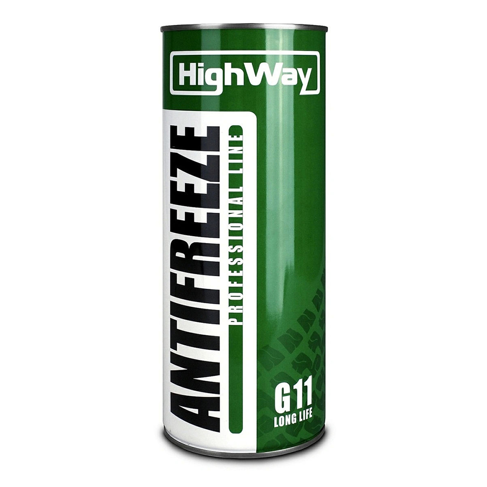 Dzesēšanas šķdrums- Antifrīzs G11 (zaļš) 1kg                         HIGHWAY