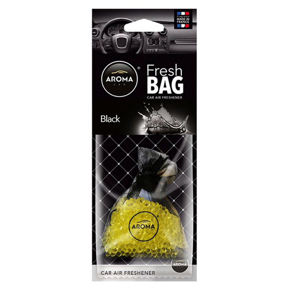 AROMA Gaisa atsvaidzinātājs- granulu maisiņš 20gr Black