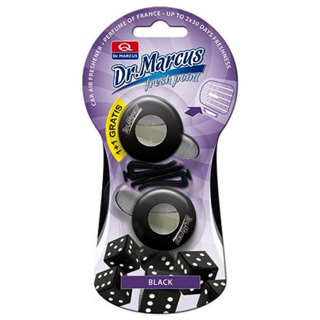 Gaisa atsvaidzinātājs Dr. Marcus FRESH POINT Black                         DR MARCUS