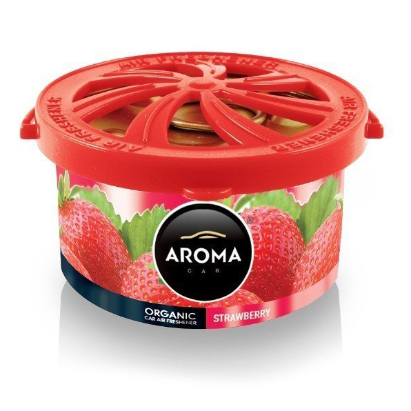 AROMA Gaisa atsvaidzinātājs Organic Strawberry