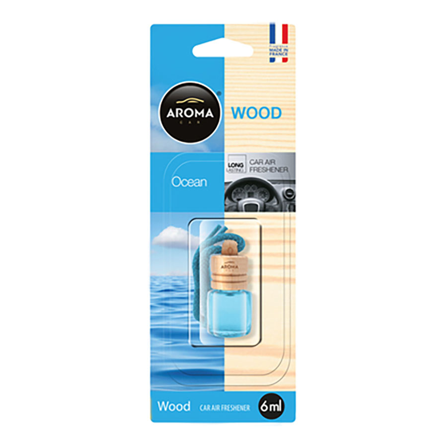 AROMA Gaisa atsvaidzinātājs Wood 6ml pudelīte Ocean