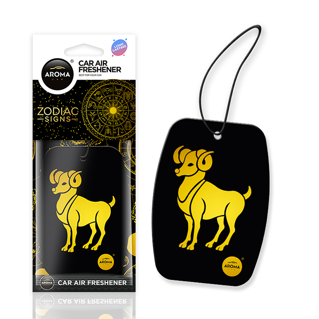 AROMA Gaisa atsvaidzinātājs lapiņa Zodiac Auns-Aries