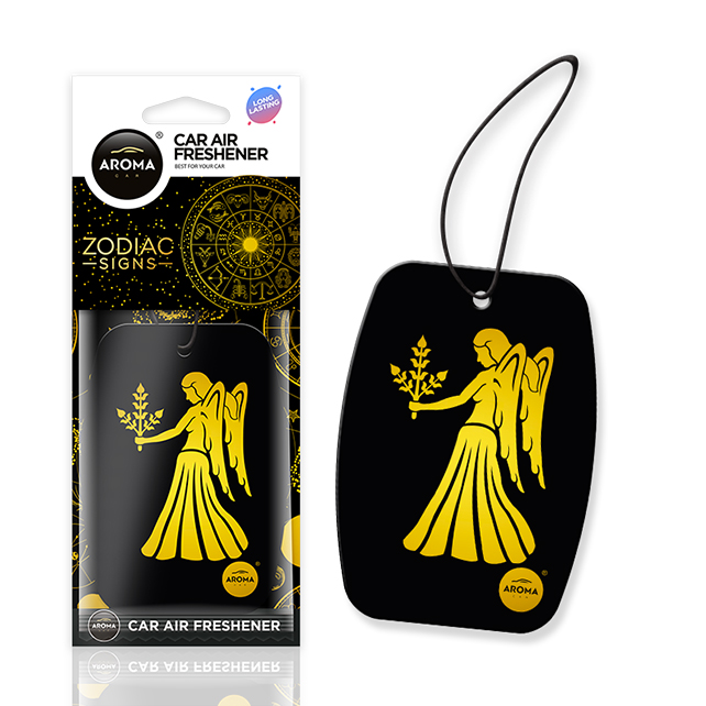 AROMA Gaisa atsvaidzinātājs lapiņa Zodiac Jaunava-Virgo