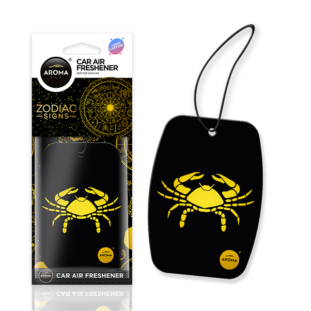 AROMA Gaisa atsvaidzinātājs lapiņa Zodiac Vēzis-Cancer