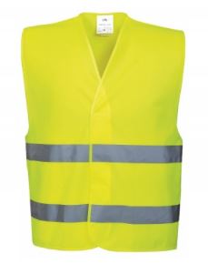 Atstarojoša veste dzeltena XL